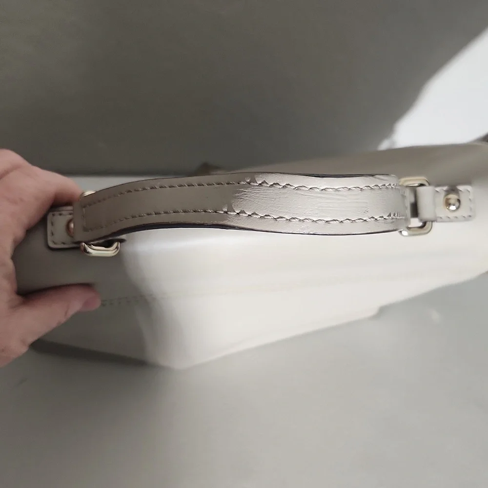 Kate Spade Purse good condion has some scuffs -latch and indent strap non ks